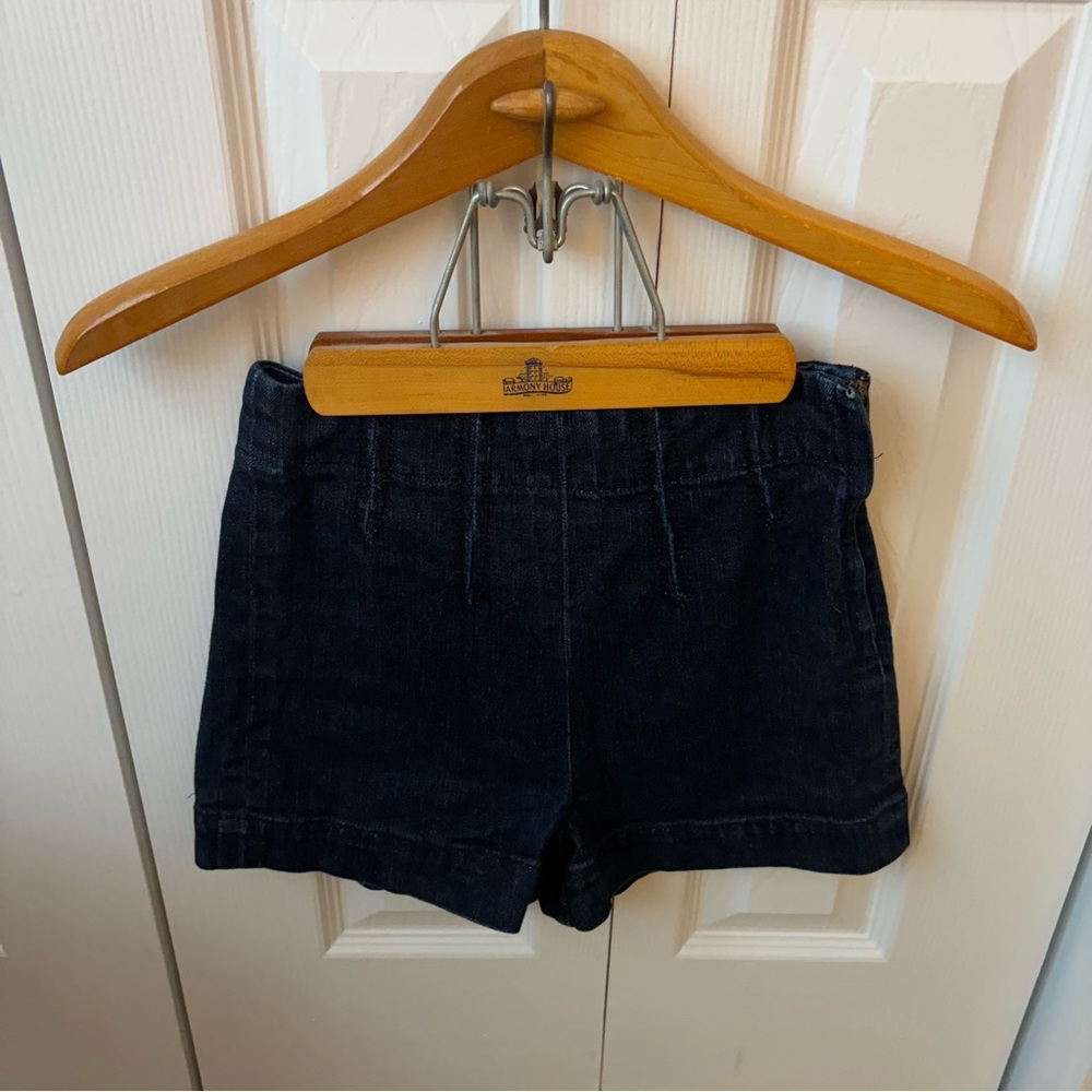 French Connection High-Waisted Pin Up Girl Style Hot Pants Jean Shorts 🍑